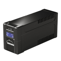 UPS SilverCloud SafePC 650AVR putere 360W  ecran LCD software monitorizare PC