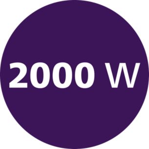 Putere de pana la 2000 W